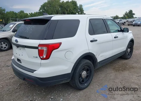 2018 Ford Police Interceptor from USA, damaged, VIN 1FM5K8AR7JGC17545